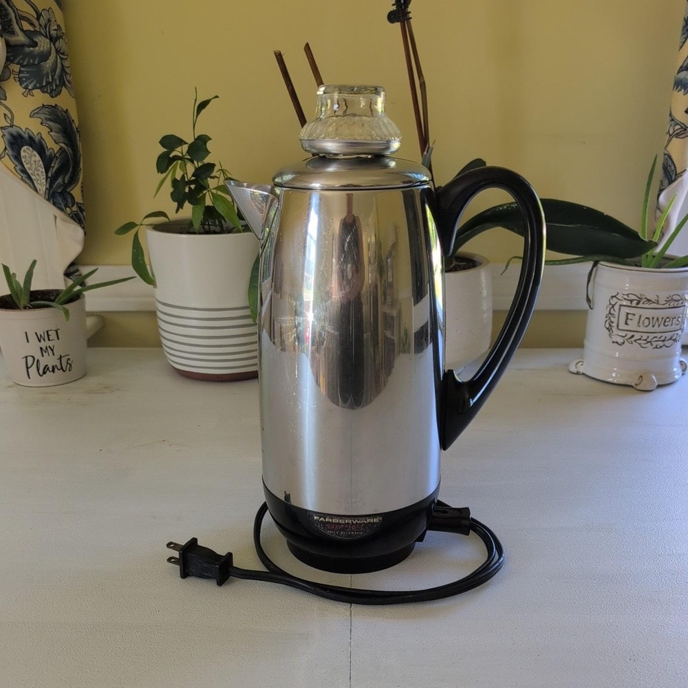 Farberware Superfast Fully Automatic 2 - 12 Cup Electric Coffee Percolator Pot